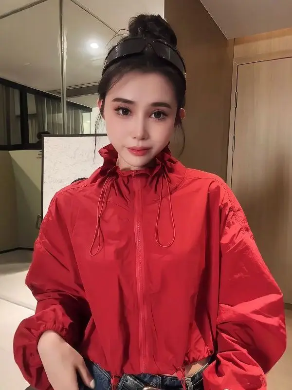 European Style Casual Stand Collar Jacket Thin Breathable Long Sleeve Open Cardigan Loose Fit Fashionable Summer New Arrival
European Style Casual Stand Collar Jacket Thin Breathable Long Sleeve Open Cardigan Loose Fit Fashionable Summer New Arrival