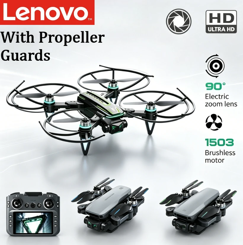 Lenovo A28 Drone Intelligent Obstacle Avoidance System Optical Flow Positioning Hover Headless Mode One Key Takeoff & Landing
Lenovo A28 Drone Intelligent Obstacle Avoidance System Optical Flow Positioning Hover Headless Mode One Key Takeoff & Landing