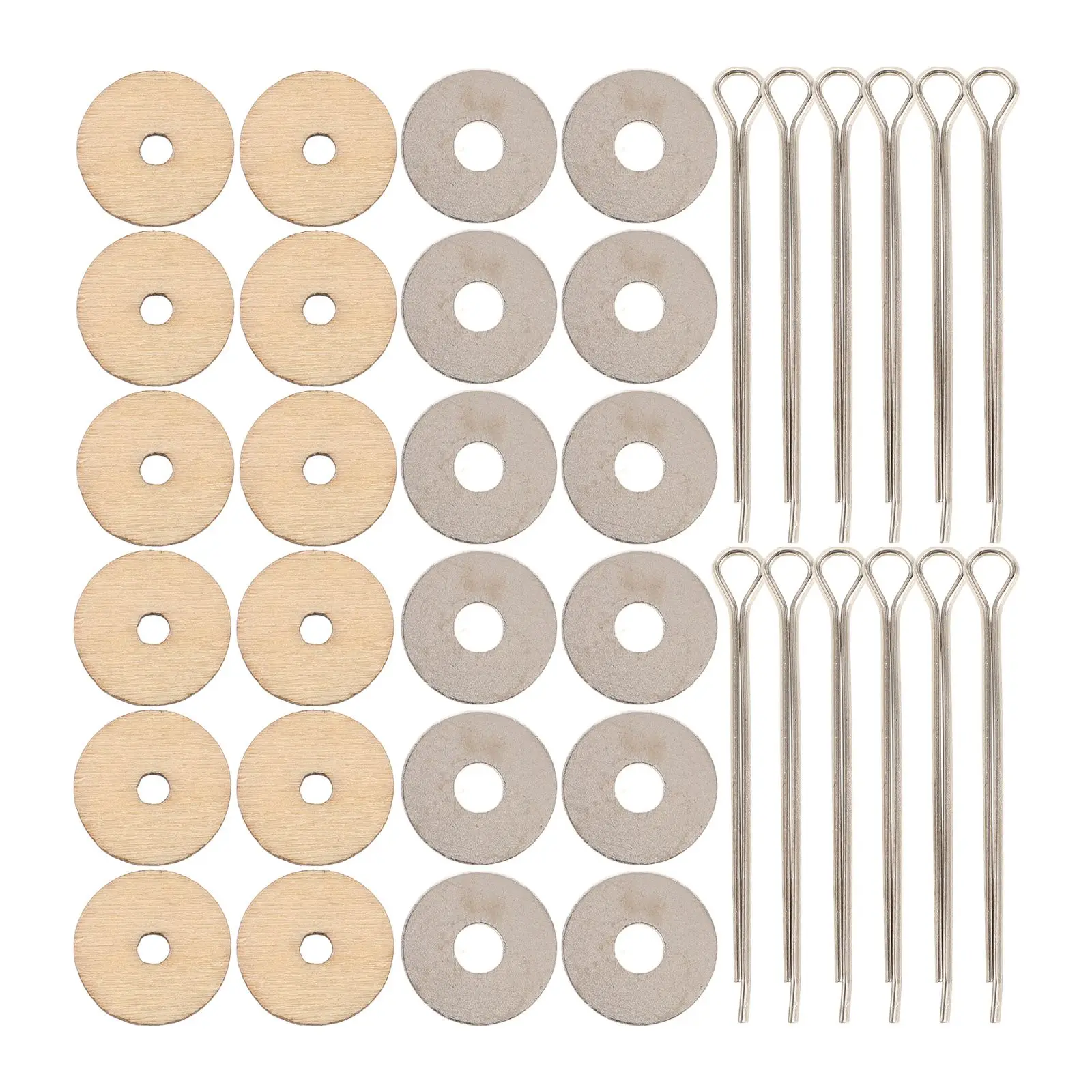 20 Sets Wooden Joint Accessories Silver Color Rotating Limbs Making Craft Joints Supplies Ideal DIY Gifts
20 Sets Wooden Joint Accessories Silver Color Rotating Limbs Making Craft Joints Supplies Ideal DIY Gifts