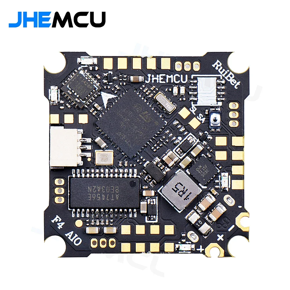 JHEMCU Ruibet F4AIO F411 Контроллер полета BLHELIS 12A 4 в 1 ESC 1-2S 25.5X25.5mm для радиоуправляемого FPV Фристайл Tinywhoop Cinewhoop Дрон
JHEMCU Ruibet F4AIO F411 Контроллер полета BLHELIS 12A 4 в 1 ESC 1-2S 25.5X25.5mm для радиоуправляемого FPV Фристайл Tinywhoop Cinewhoop Дрон