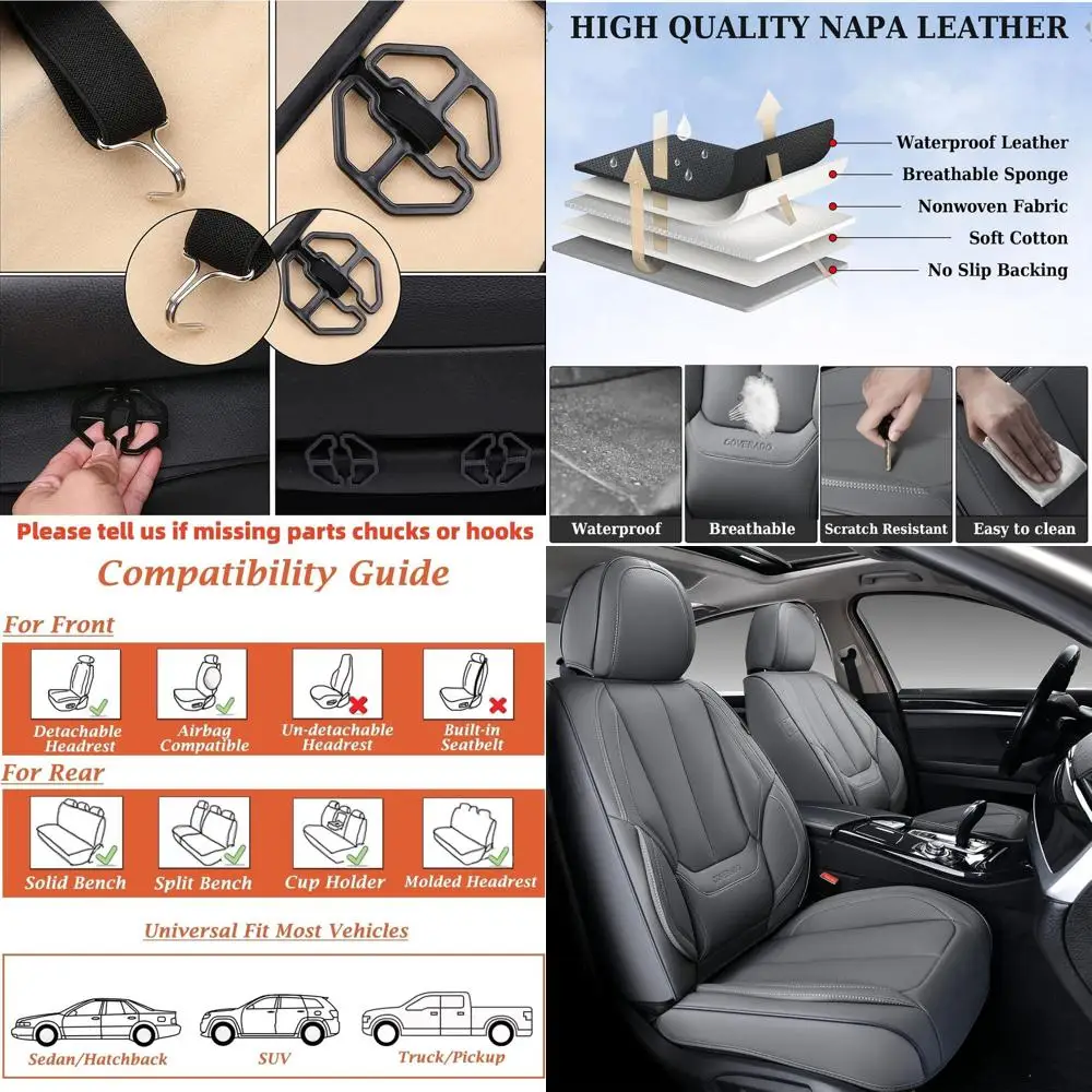 Полный комплект чехлов на автомобильные сиденья, чехлы на сиденья для автомобилей, серая водонепроницаемая защита для автомобильных сидений, кожаная подушка для автомобильного сиденья Nappa, чехол для автомобильного сиденья
Полный комплект чехлов на автомобильные сиденья, чехлы на сиденья для автомобилей, серая водонепроницаемая защита для автомобильных сидений, кожаная подушка для автомобильного сиденья Nappa, чехол для автомобильного сиденья