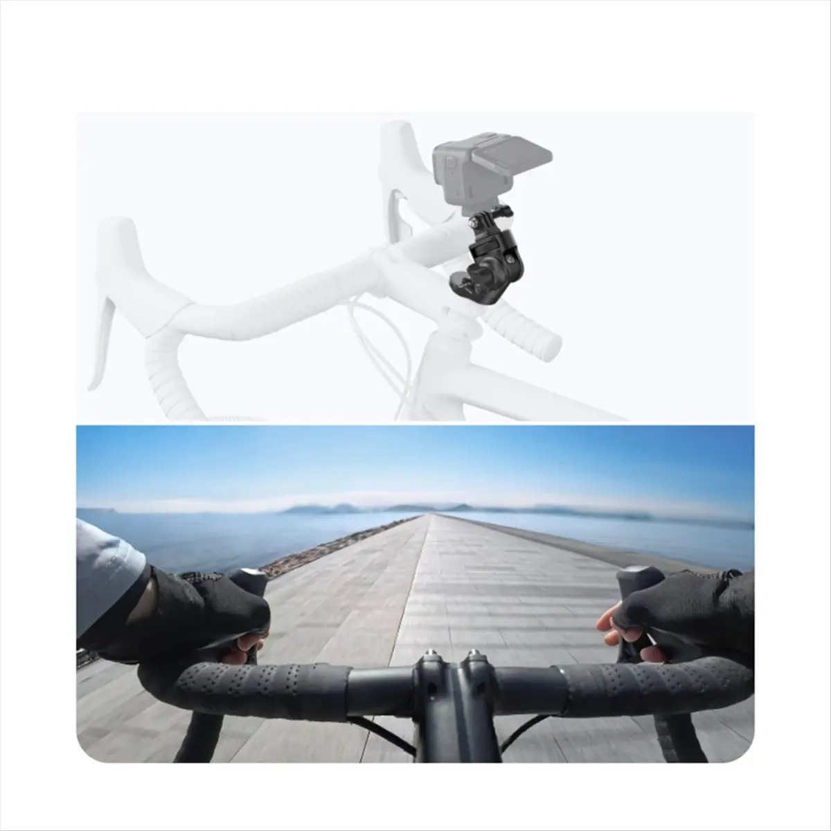 (X07A) Bike Mount Set for Insta360 X3, X4, Ace - Removable Cover, Easy Installation, Durable Bracket
(X07A) Bike Mount Set for Insta360 X3, X4, Ace - Removable Cover, Easy Installation, Durable Bracket