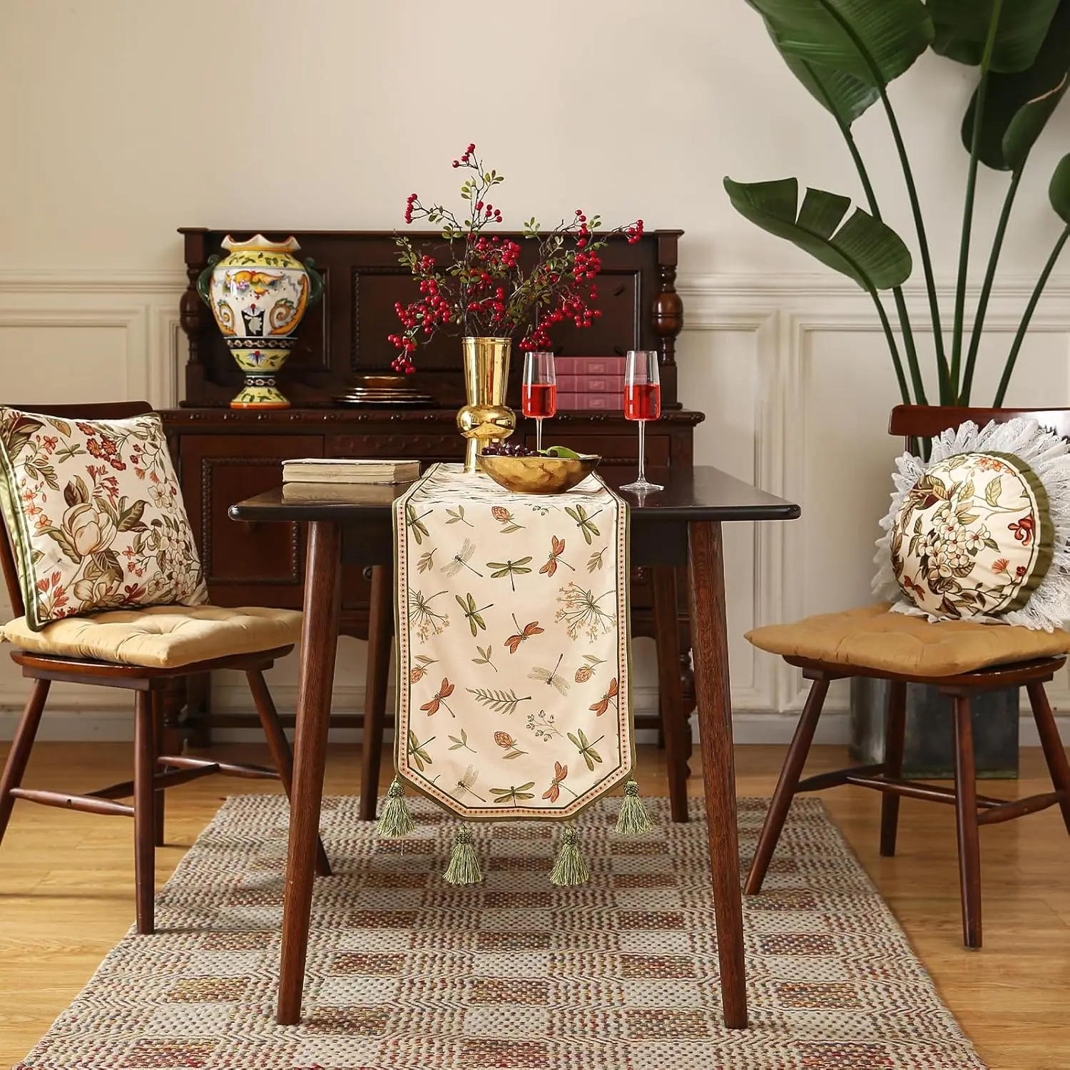 Designer Luxury Velvet Table Runner 102 Inches, Farmhouse Flower Pattern Table Runners For Dining Tables, Decoration For
Designer Luxury Velvet Table Runner 102 Inches, Farmhouse Flower Pattern Table Runners For Dining Tables, Decoration For