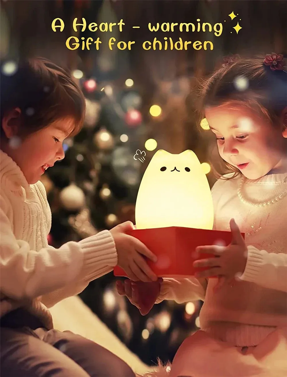 Mini Popular Cat Baby Night Lamp 7-color Pat Touch Color-changing Eye Protection Bedroom Bedside Night Light Gift Children
Mini Popular Cat Baby Night Lamp 7-color Pat Touch Color-changing Eye Protection Bedroom Bedside Night Light Gift Children