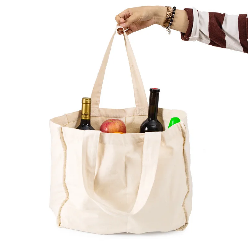 1Pc Cotton Divided Shopping Canvas Bag Supermarket Fruit And Vegetable Outdoor Travel Picnic Hand
1Pc Cotton Divided Shopping Canvas Bag Supermarket Fruit And Vegetable Outdoor Travel Picnic Hand