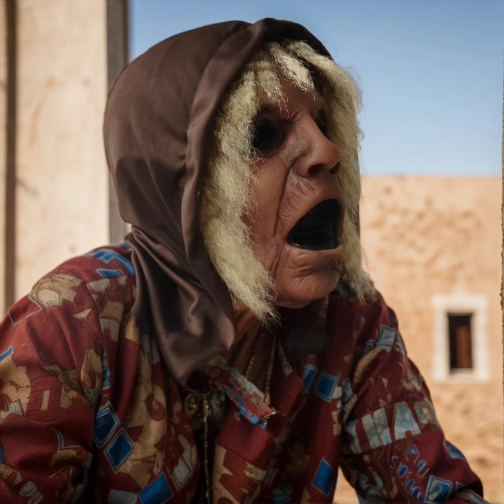 Реалистичная жуткая маска с капюшоном для мужчин, резиновая маска с открытым ртом, Хэллоуин, боливый костюм старика, аксессуар для вечеринок
Реалистичная жуткая маска с капюшоном для мужчин, резиновая маска с открытым ртом, Хэллоуин, боливый костюм старика, аксессуар для вечеринок