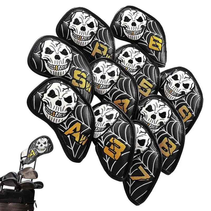 Golf Club Cover 10pcs Anti-scratch Head Covers For Golf Clubs Skull Pattern Golf Iron Headcovers Golf Club Head Covers Golf
Golf Club Cover 10pcs Anti-scratch Head Covers For Golf Clubs Skull Pattern Golf Iron Headcovers Golf Club Head Covers Golf