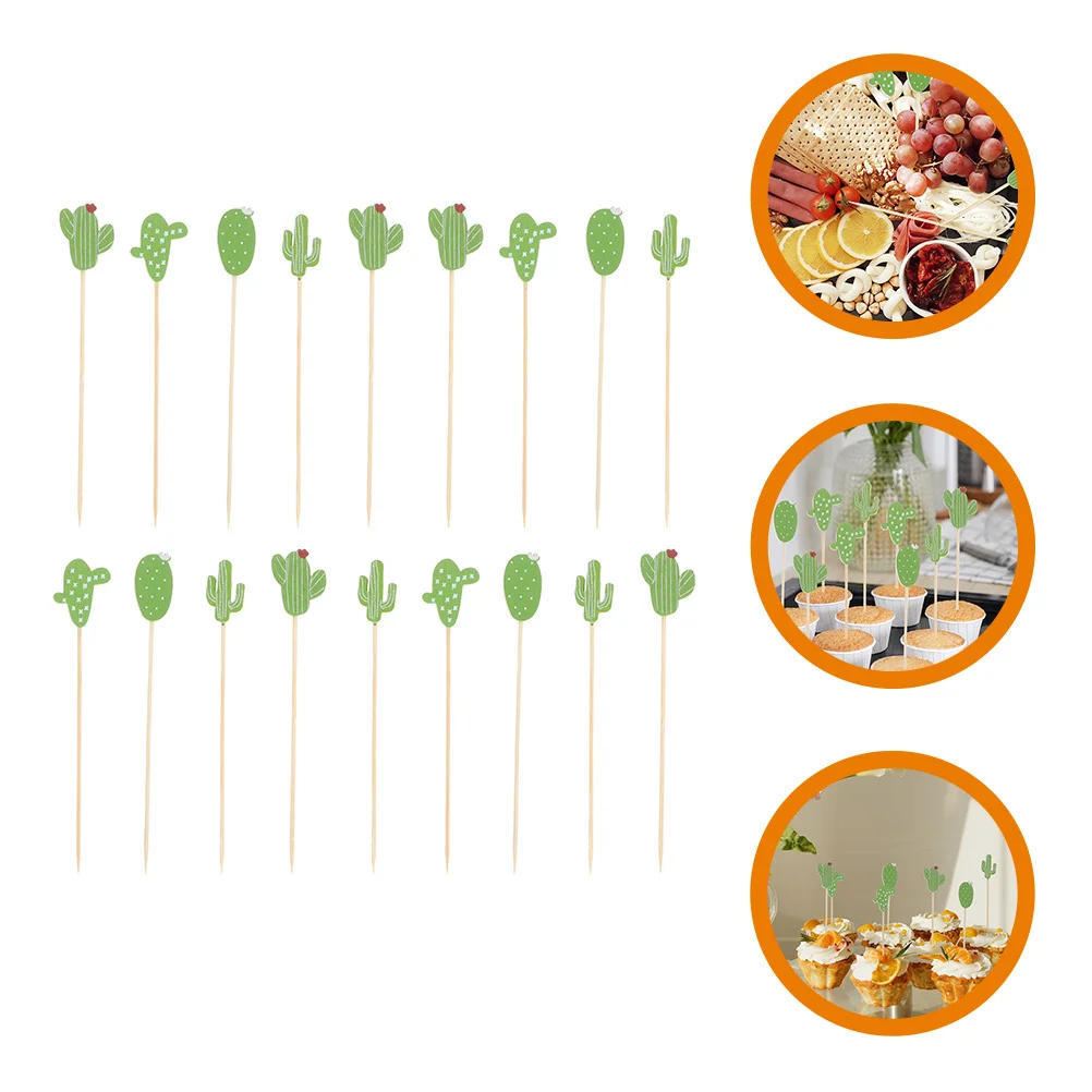 2Packs Cactus Sweet Picks Elegant Food Skewers for Desserts Appetizers Party Fruit Sticks Cocktail Decor Bamboo Tasting Tools
2Packs Cactus Sweet Picks Elegant Food Skewers for Desserts Appetizers Party Fruit Sticks Cocktail Decor Bamboo Tasting Tools