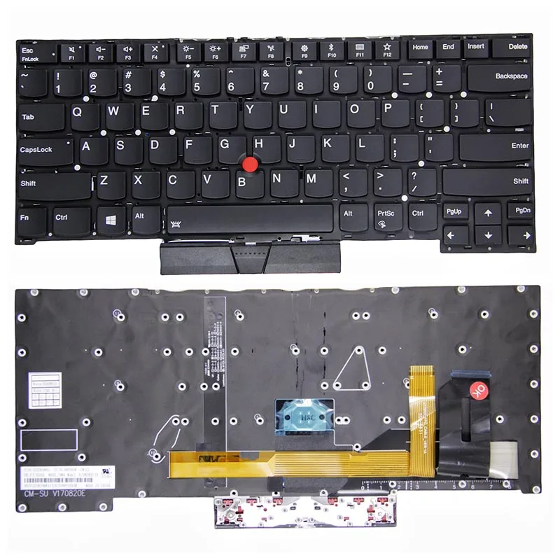 Новая оригинальная американская клавиатура для Lenovo Thinkpad T490S T495S P1 T13S T14S Gen1 X1 Extreme
Новая оригинальная американская клавиатура для Lenovo Thinkpad T490S T495S P1 T13S T14S Gen1 X1 Extreme