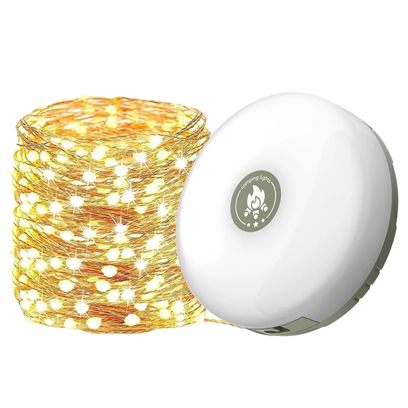 Camping String Lights LED Light String 2 In 1 Design 2000Mah Rechargeable 10M Outdoor Waterproof Tent Lantern
Camping String Lights LED Light String 2 In 1 Design 2000Mah Rechargeable 10M Outdoor Waterproof Tent Lantern