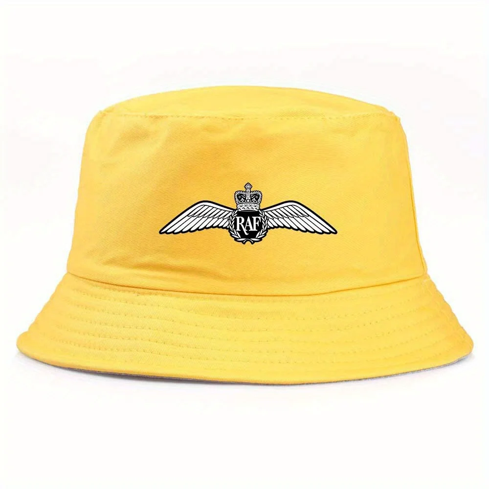 ROYAL AIR FORCE - WINGS Stylish Fisherman Cap, Lightweight & Breathable Bucket Hat
ROYAL AIR FORCE - WINGS Stylish Fisherman Cap, Lightweight & Breathable Bucket Hat