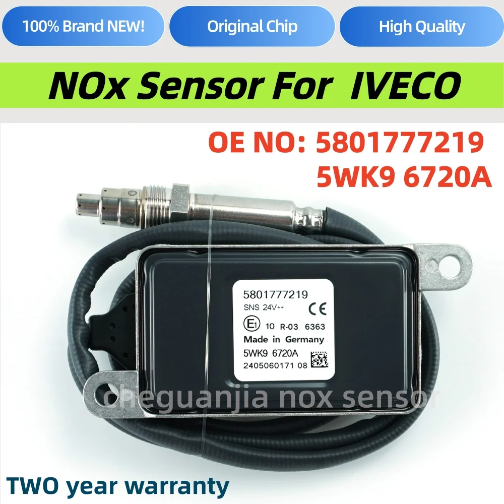 High quality New 5WK96720A 5801777219 Nitrogen Oxide Sensor For IVECO Trucks Buses Diesel
High quality New 5WK96720A 5801777219 Nitrogen Oxide Sensor For IVECO Trucks Buses Diesel