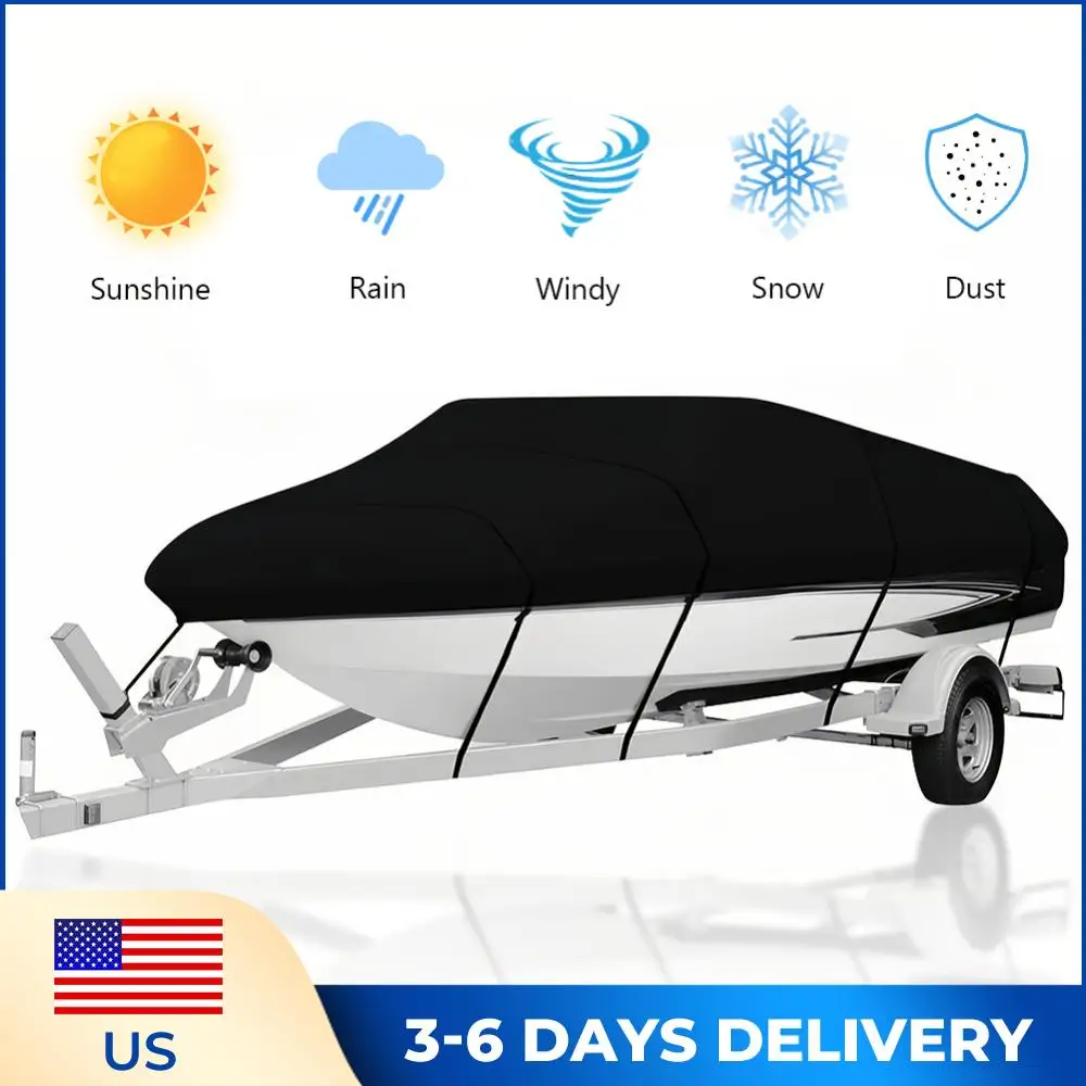 Чехол для лодки 14-16 футов из ткани Оксфорд 210D, универсальный водонепроницаемый чехол для парусных, моторных и гребных лодок, яхт
Чехол для лодки 14-16 футов из ткани Оксфорд 210D, универсальный водонепроницаемый чехол для парусных, моторных и гребных лодок, яхт