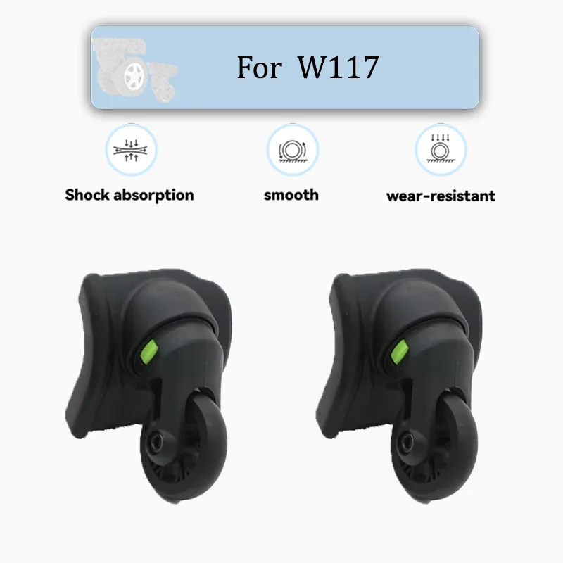 For W117 Luggage Wheels: Silent Swivel Casters Anti-Slip & Wear-Resistant Replacement Wheels For Rotating Suitcases
For W117 Luggage Wheels: Silent Swivel Casters Anti-Slip & Wear-Resistant Replacement Wheels For Rotating Suitcases