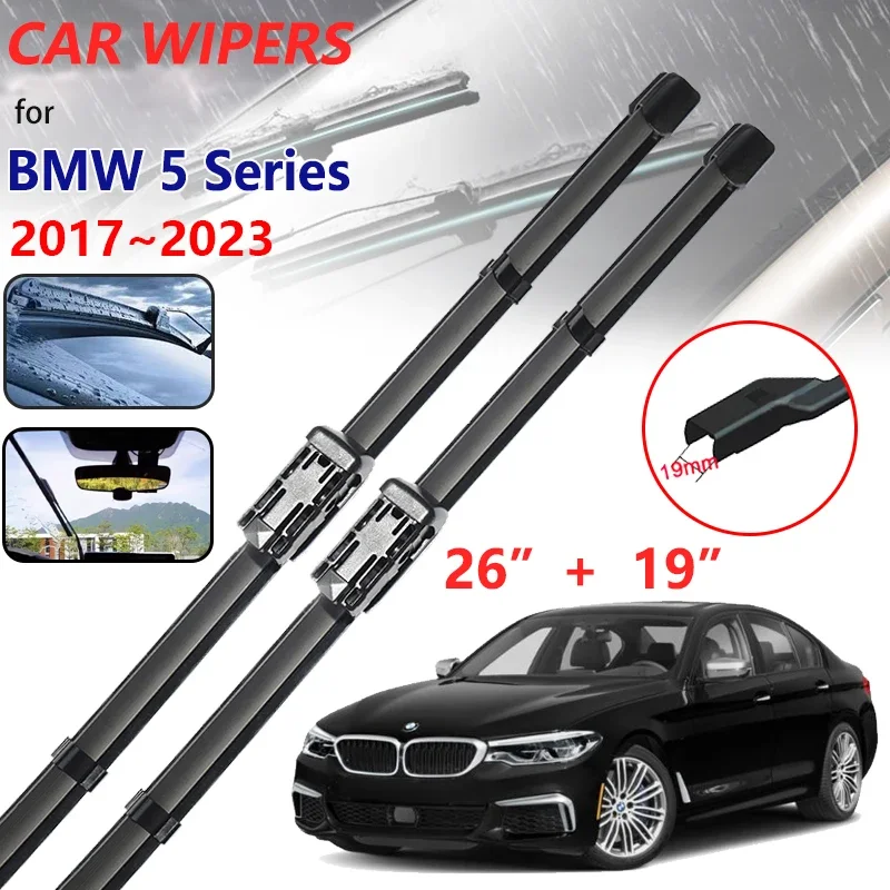 For BMW 5 Series G30 Accessories 2017~2023 Car Wiper Blades G31 520i 523i 528i 530i 535i Cutter Front Windshield Frameless Wiper
For BMW 5 Series G30 Accessories 2017~2023 Car Wiper Blades G31 520i 523i 528i 530i 535i Cutter Front Windshield Frameless Wiper