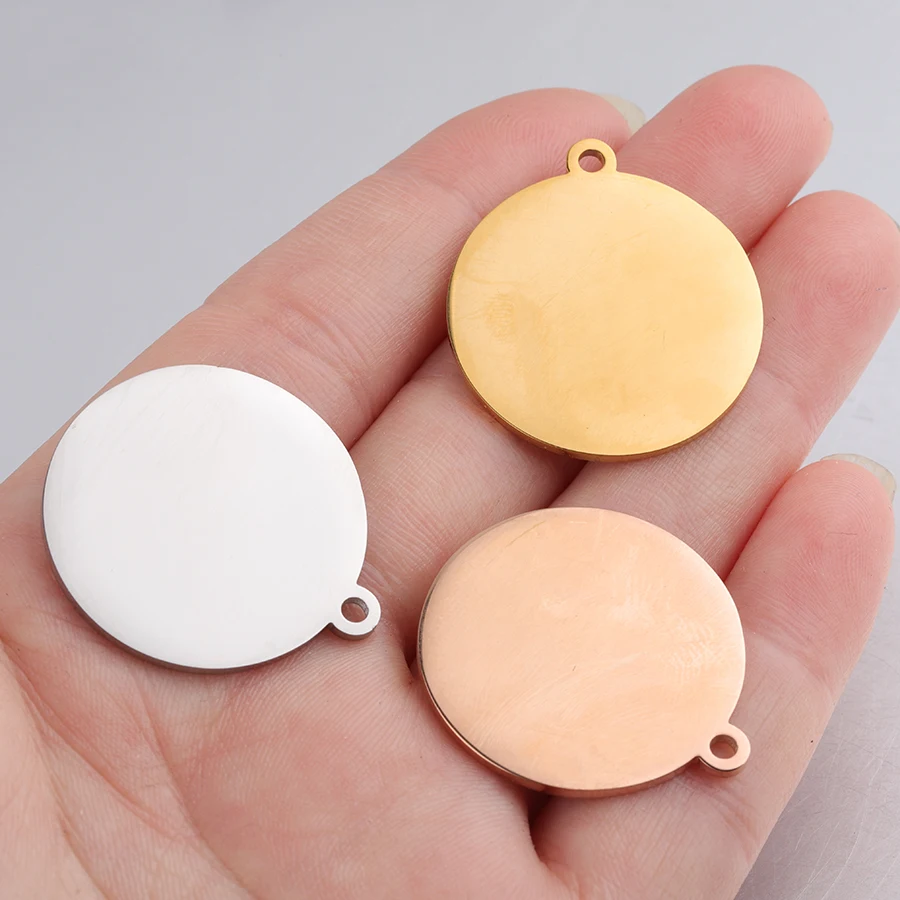 12mm Charms Mirror Polish Stainless Steel Gold Plated Round Charm DIY Jewelry Finding
12mm Charms Mirror Polish Stainless Steel Gold Plated Round Charm DIY Jewelry Finding