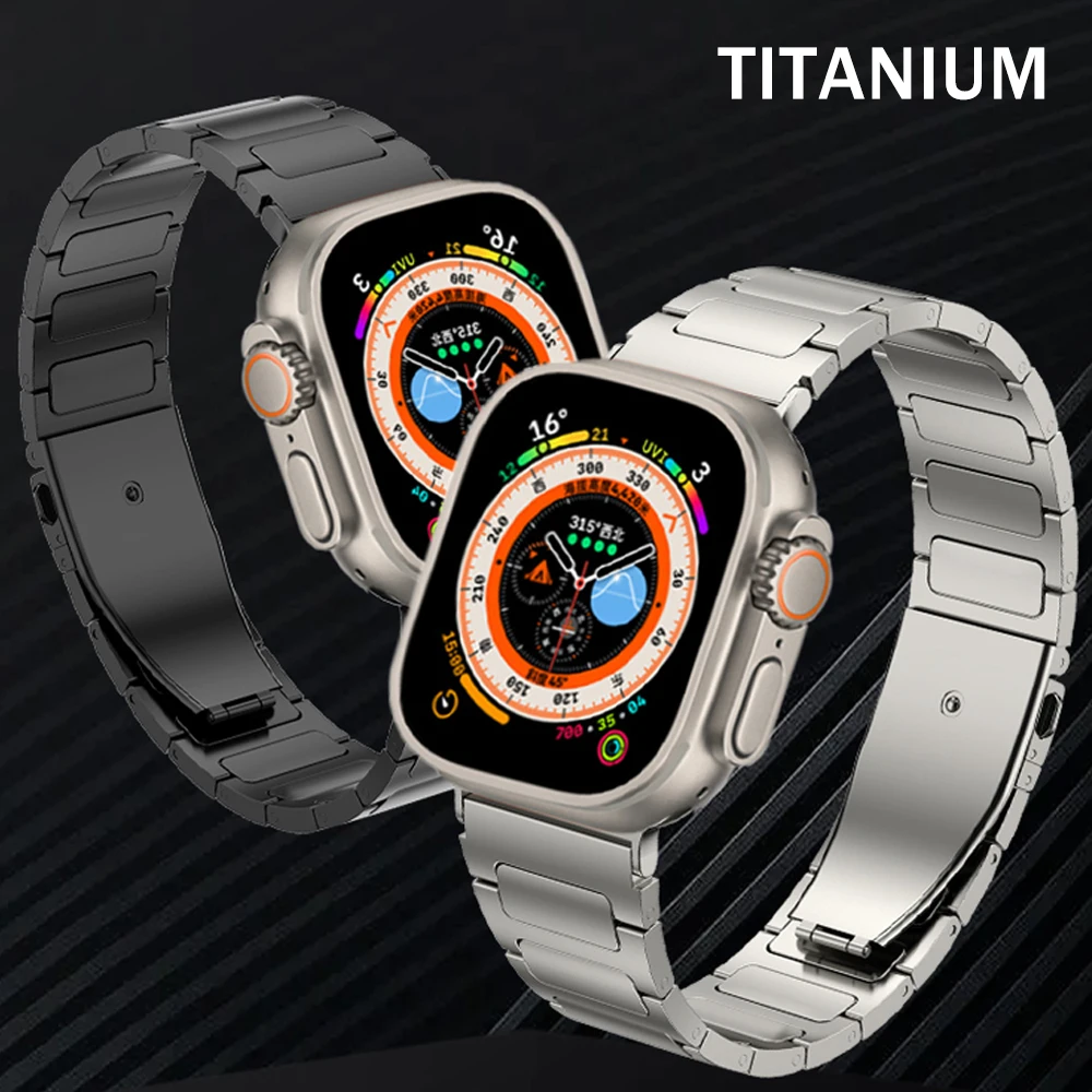 Роскошный титановый ремешок для Apple Watch Ultra 49 мм 45 мм 44 мм 42 мм для iWatch серии 8 7 6 5 4 se 3 38 мм 40 мм 41 мм, мужской роскошный ремешок
Роскошный титановый ремешок для Apple Watch Ultra 49 мм 45 мм 44 мм 42 мм для iWatch серии 8 7 6 5 4 se 3 38 мм 40 мм 41 мм, мужской роскошный ремешок