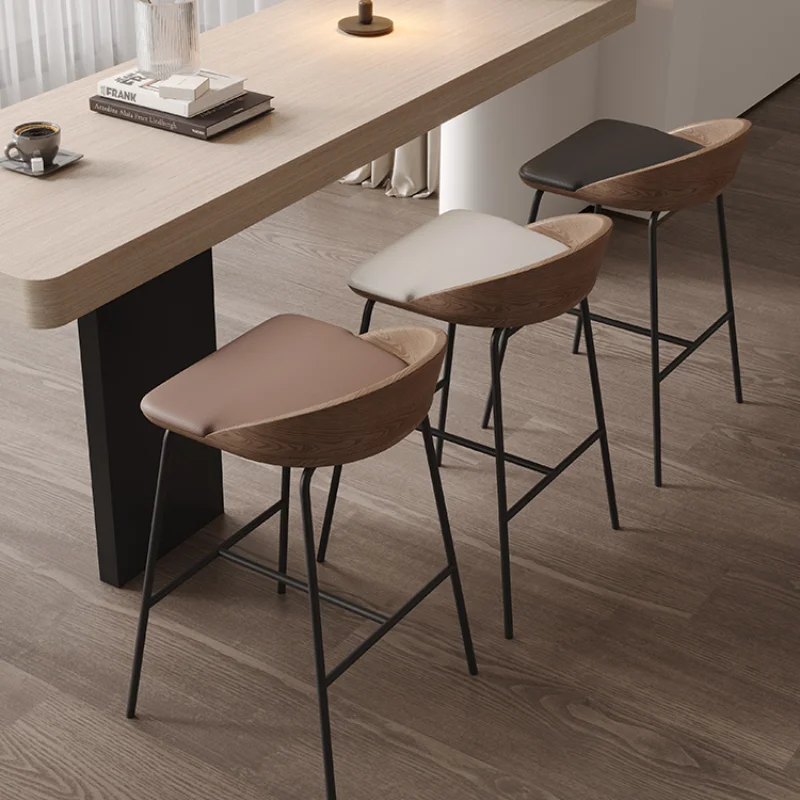 Italian Minimalist Solid Wood Bar Chair Cafe High Chair Designer Medieval Style Home Island Bar Chair American Nordic Furniture
Italian Minimalist Solid Wood Bar Chair Cafe High Chair Designer Medieval Style Home Island Bar Chair American Nordic Furniture