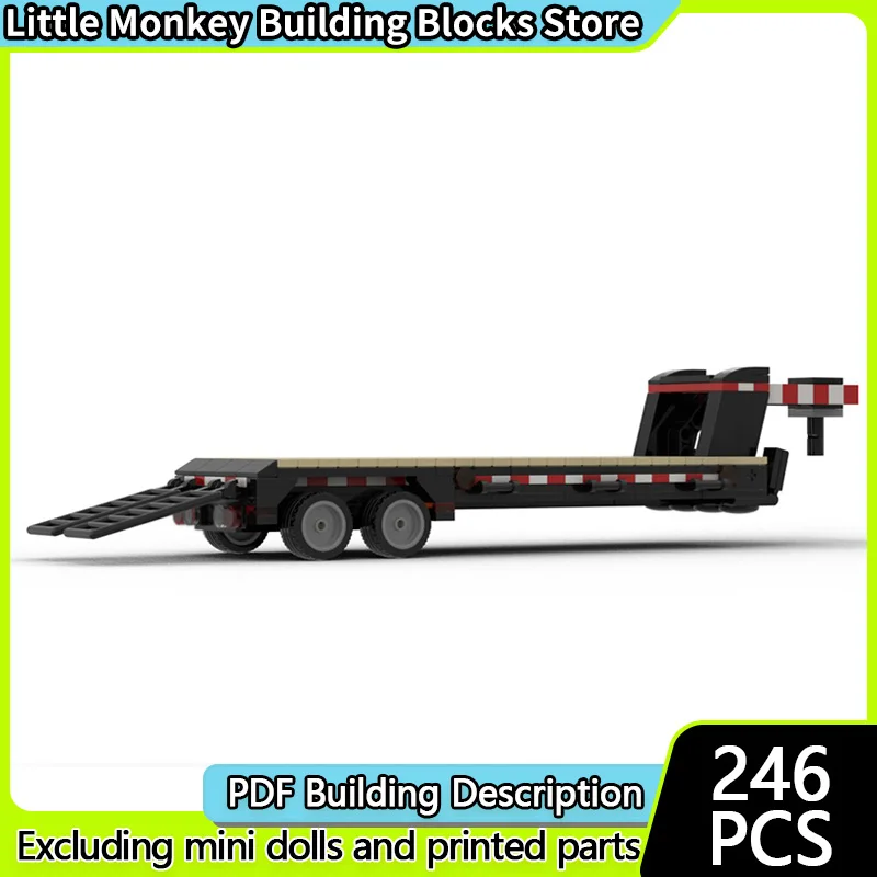 Модель городской спасательной техники MOC, строительные кирпичи, планшетный транспортный прицеп, модульная технология, детские праздничные подарки, сборная игрушка
Модель городской спасательной техники MOC, строительные кирпичи, планшетный транспортный прицеп, модульная технология, детские праздничные подарки, сборная игрушка