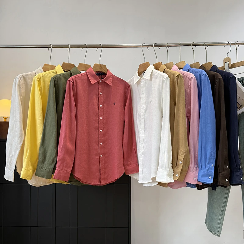 Retro American Embroidered Linen irt Loose Casual Long Sve Spring Commute Comfortable Breathable Women's Faion
Retro American Embroidered Linen irt Loose Casual Long Sve Spring Commute Comfortable Breathable Women's Faion