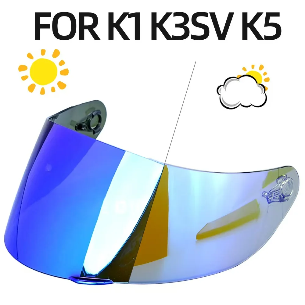 Фотохромный козырек для AGV K5 K5S K3SV K3-SV K1 K1S Compact ST, солнцезащитный козырек для шлема
Фотохромный козырек для AGV K5 K5S K3SV K3-SV K1 K1S Compact ST, солнцезащитный козырек для шлема