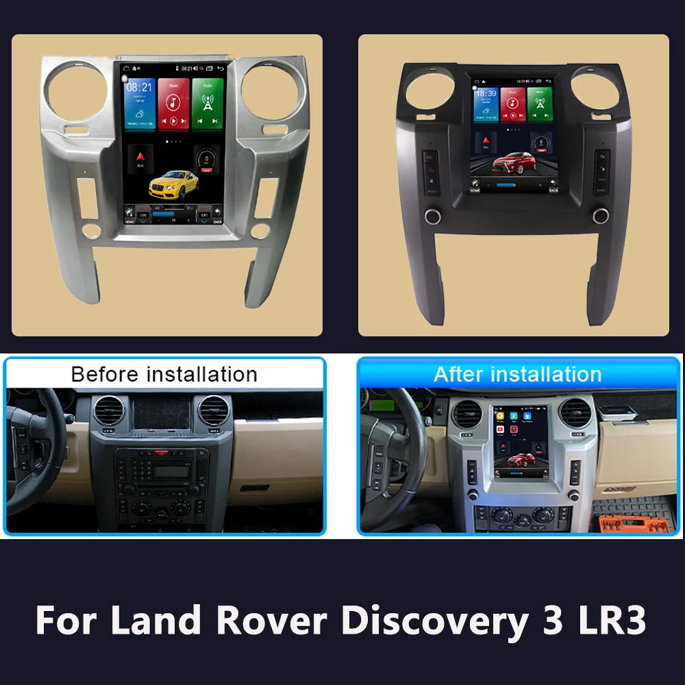 Автомобильный Android-блок для Land Rover Discovery 3 L319 2004-2011, автомобильное радио, мультимедийный плеер, GPS-навигация, Carplay, стерео, 4G, Wi-Fi
Автомобильный Android-блок для Land Rover Discovery 3 L319 2004-2011, автомобильное радио, мультимедийный плеер, GPS-навигация, Carplay, стерео, 4G, Wi-Fi