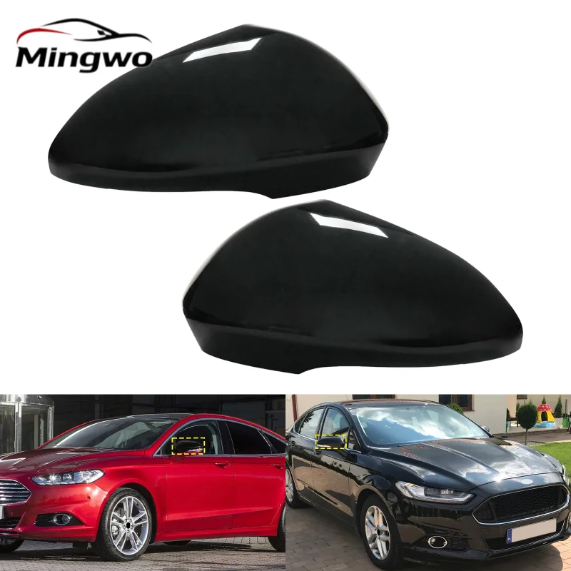 L+R Wing Door Rearview Mirror Cover Caps Gloss Black For Ford Mondeo MK5 2014-20
L+R Wing Door Rearview Mirror Cover Caps Gloss Black For Ford Mondeo MK5 2014-20