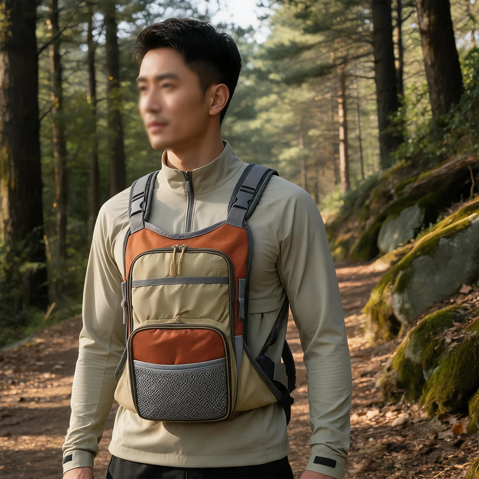 1pc Fly Fishing Chest Bag Oxford Cloth Lightweight Large Capacity Multi Functional Waterproof Wear-resistant Vest Storage Bag
1pc Fly Fishing Chest Bag Oxford Cloth Lightweight Large Capacity Multi Functional Waterproof Wear-resistant Vest Storage Bag
