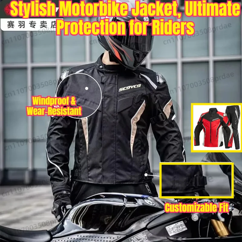 SCOYCO Summer Ventilated Mesh CE Motorcycle Jacket Pants Suit Lightweight Protective Riding Gear for Urban Street MotorbikeXXXXL
SCOYCO Summer Ventilated Mesh CE Motorcycle Jacket Pants Suit Lightweight Protective Riding Gear for Urban Street MotorbikeXXXXL