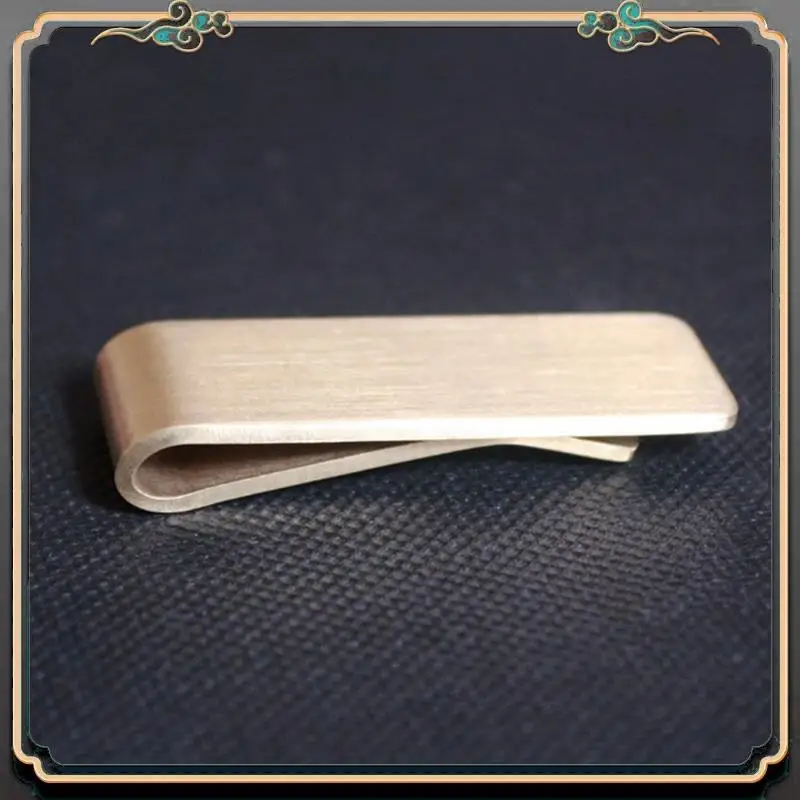 Reliable-3X Fashion Brass Money Clip Simple Dollar Cash ID Card Clamp
Reliable-3X Fashion Brass Money Clip Simple Dollar Cash ID Card Clamp