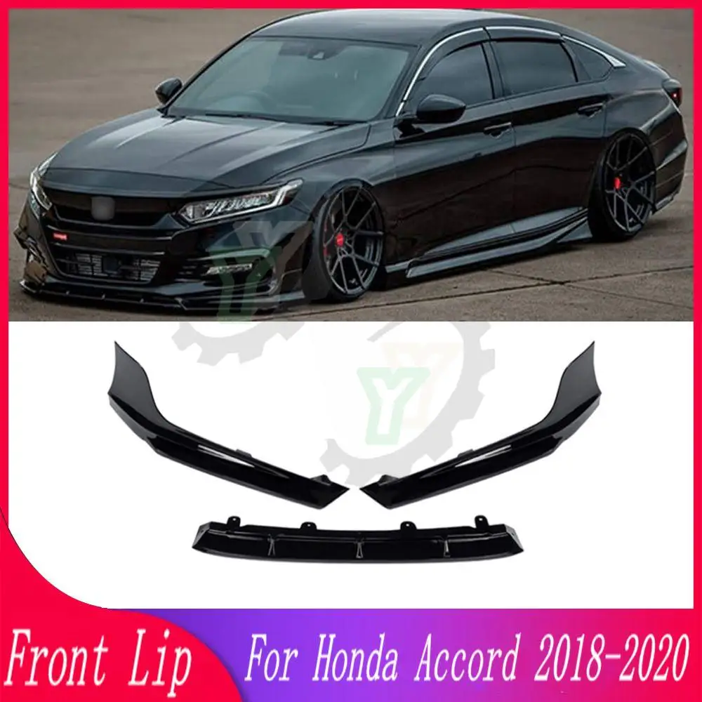 For Honda Accord 2018 2018 2020 3PCS Car Front Bumper Lip Spoiler Splitter Diffuser Detachable Body Kit Cover Guard
For Honda Accord 2018 2018 2020 3PCS Car Front Bumper Lip Spoiler Splitter Diffuser Detachable Body Kit Cover Guard