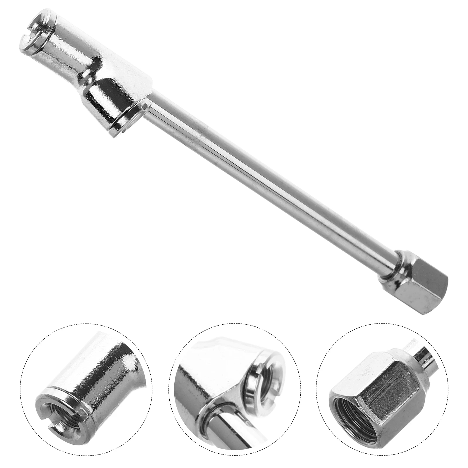 Car Tire Inflator Chuck Compressor Attachment Tire Air Fill Rod Air Chuck Tool For Car Motorcycle Bicycle Leak-Proof
Car Tire Inflator Chuck Compressor Attachment Tire Air Fill Rod Air Chuck Tool For Car Motorcycle Bicycle Leak-Proof