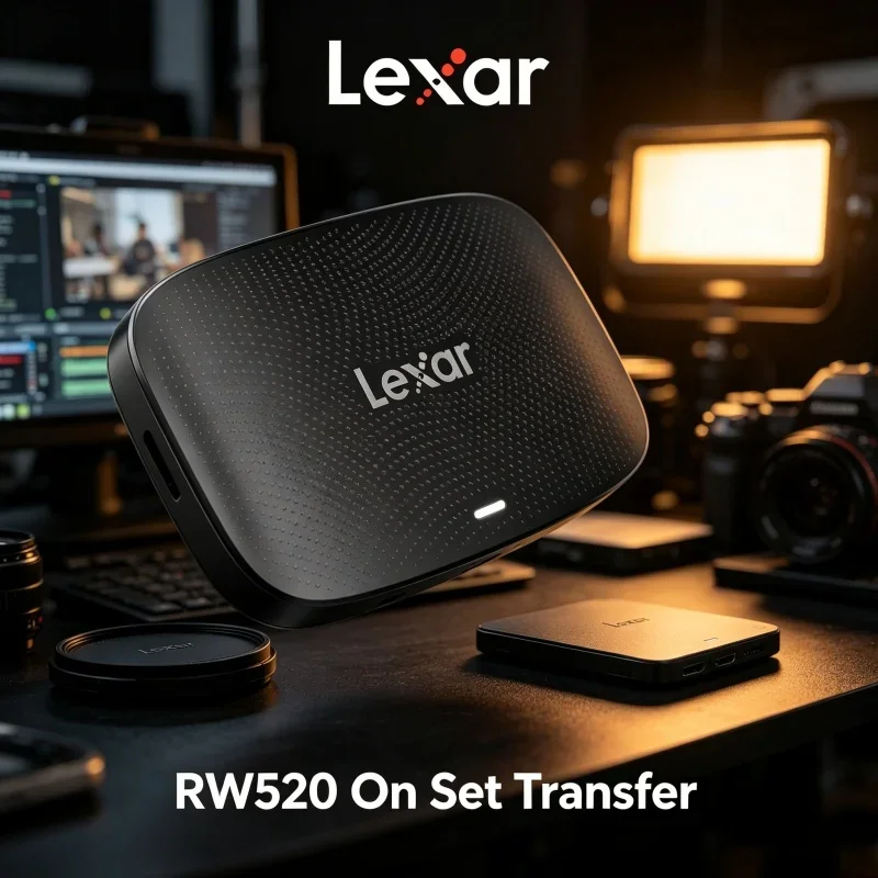 Photography Studio Professional Card Reader 100% Original Lexar RW520 CFexpress Type B SD Reader USB 3.2 Gen 2 High Speed CFE
Photography Studio Professional Card Reader 100% Original Lexar RW520 CFexpress Type B SD Reader USB 3.2 Gen 2 High Speed CFE
