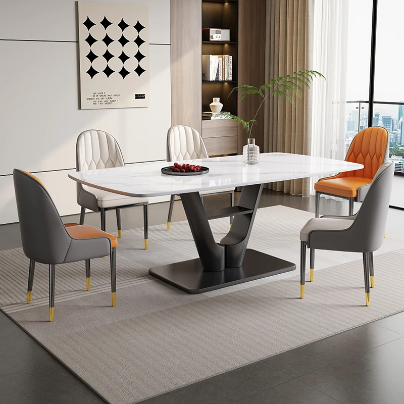 Modern Nordic Dining Table Living Luxury Room Sets 6 People Dining Table Space Savers Design Muebles Para El Hogar Furniture
Modern Nordic Dining Table Living Luxury Room Sets 6 People Dining Table Space Savers Design Muebles Para El Hogar Furniture