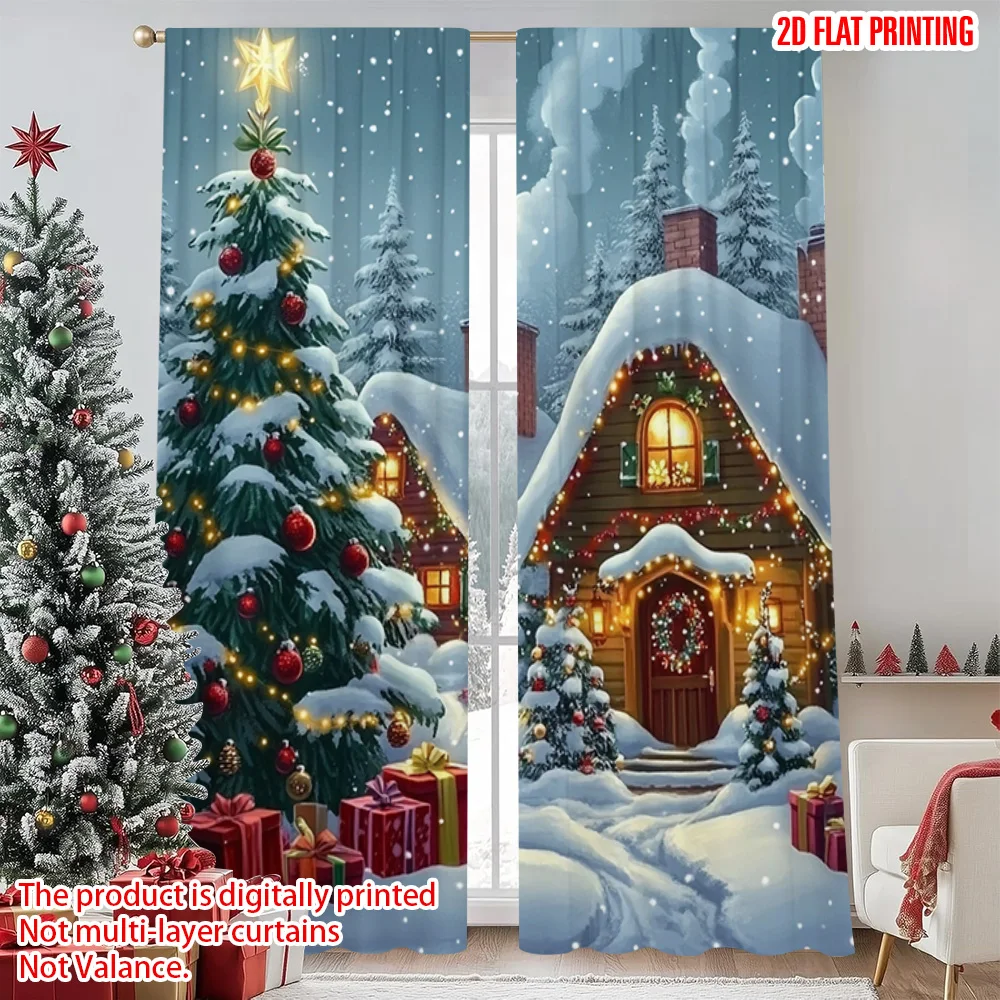 2pcs 2D flat printing Merry Christmas Drapes Christmas4 Fabric Without Electricity Versatile Perfect for Photo Booths & Holiday
2pcs 2D flat printing Merry Christmas Drapes Christmas4 Fabric Without Electricity Versatile Perfect for Photo Booths & Holiday