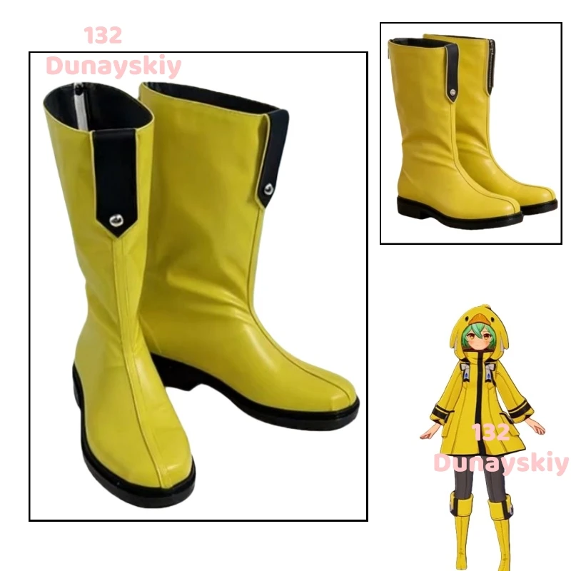 Miliastra Wonderland Genshin Impact Cosplay Yellow Rain Boots Weather Waddler Shoes for Women
Miliastra Wonderland Genshin Impact Cosplay Yellow Rain Boots Weather Waddler Shoes for Women