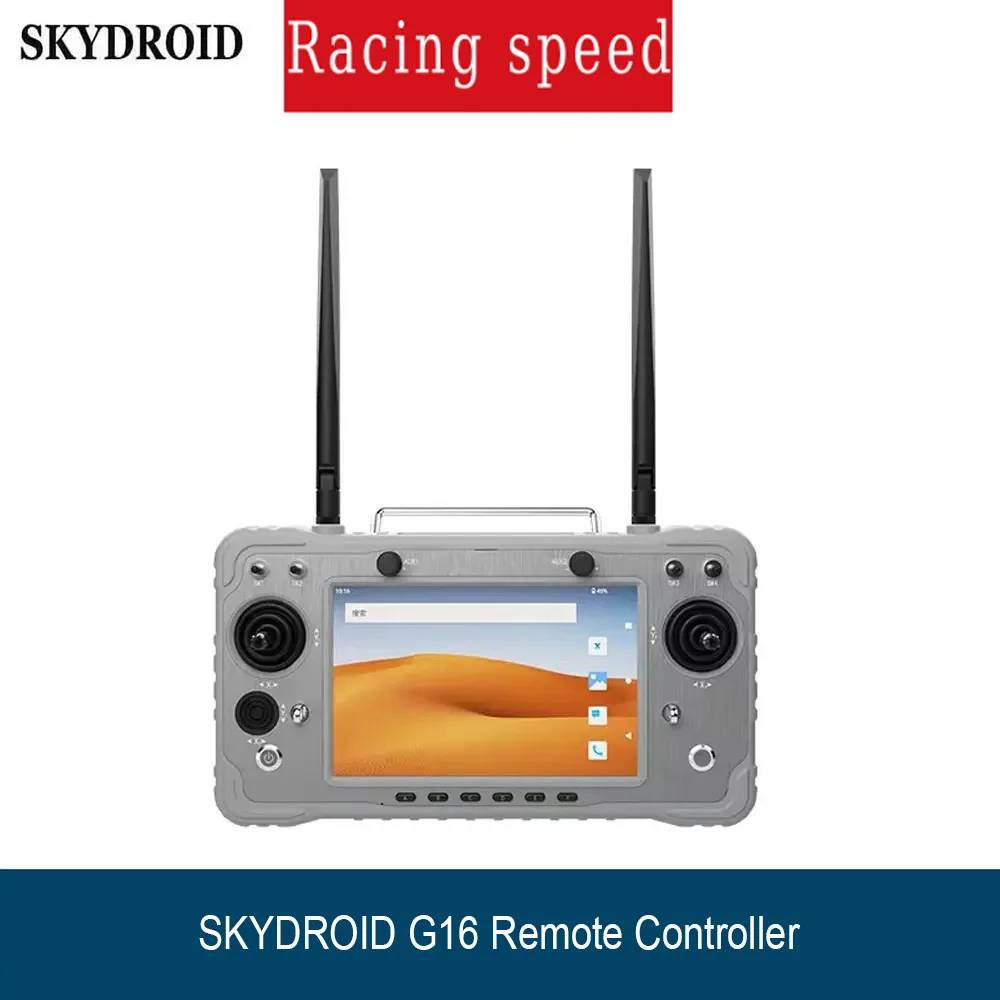 SKYDROID G16 Remote Controller - High Definition Digital Video Transmission Pan-Tilt Dual-Band Integrated Controller
SKYDROID G16 Remote Controller - High Definition Digital Video Transmission Pan-Tilt Dual-Band Integrated Controller