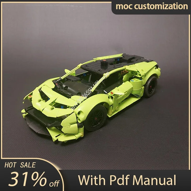 806pcs MOC Technic Car Lamborghinis Supercar Compatible 42161 Building Blocks Set Assembly Creativity Bricks Toys Kids DIY Gifts
806pcs MOC Technic Car Lamborghinis Supercar Compatible 42161 Building Blocks Set Assembly Creativity Bricks Toys Kids DIY Gifts