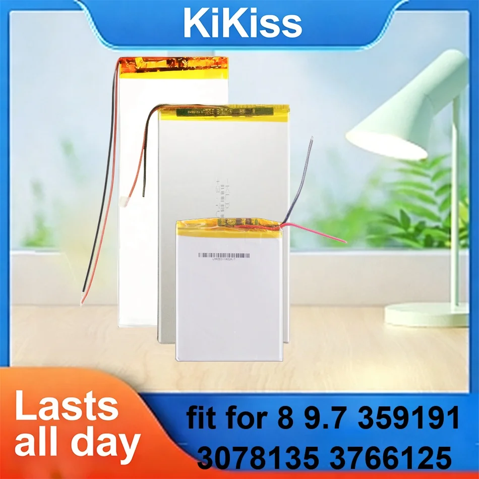 Tablet Battery Long Lasting 4000-6000mAh Fit For 8 9.7 359191 3078135 3766125
Tablet Battery Long Lasting 4000-6000mAh Fit For 8 9.7 359191 3078135 3766125