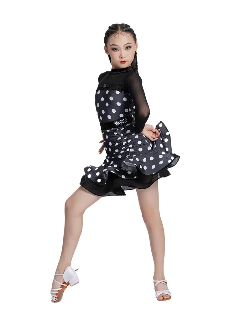 Children's Latin Dance Dress New Art Test Competition Performance Training Skirt Set Latin Dance Clothes
Children's Latin Dance Dress New Art Test Competition Performance Training Skirt Set Latin Dance Clothes