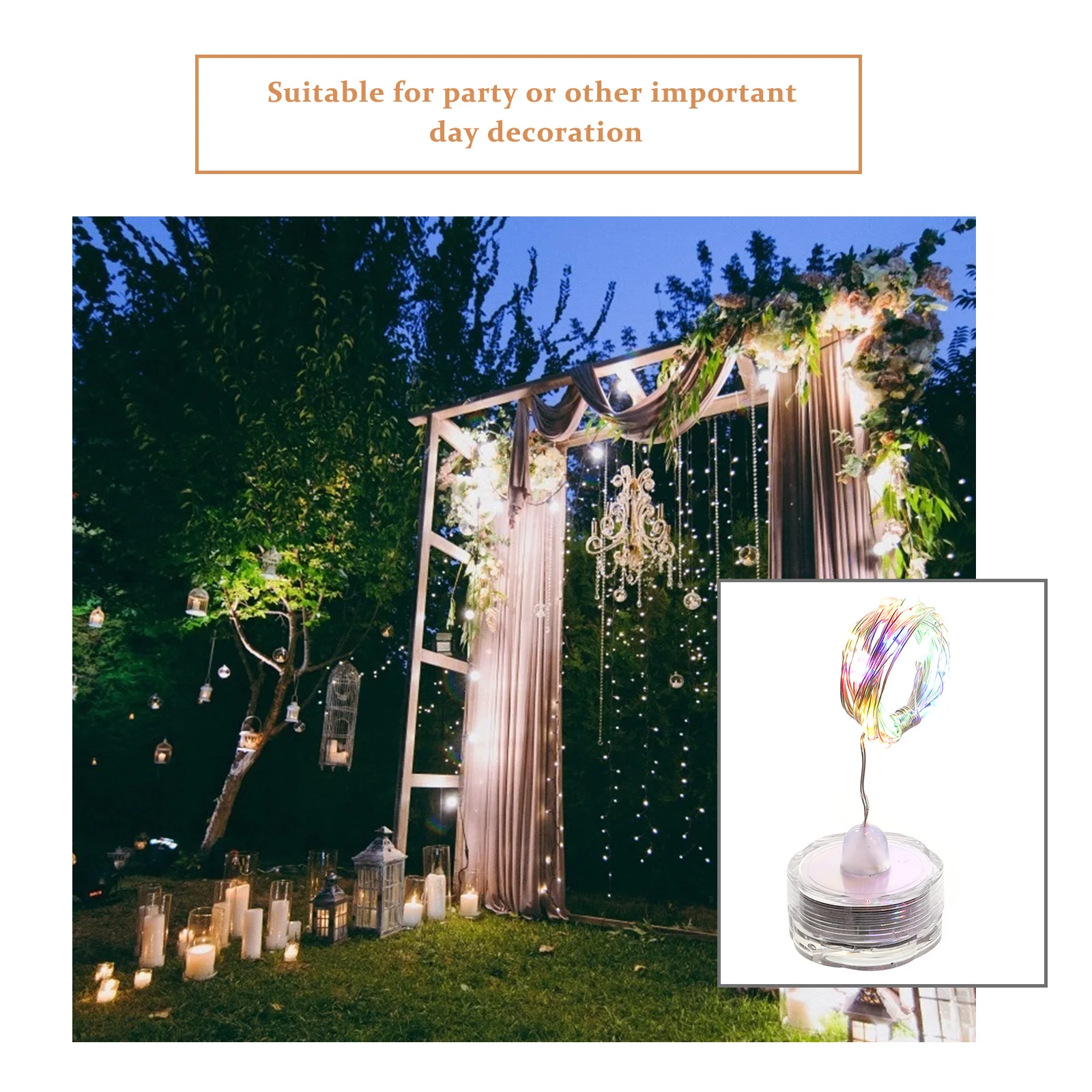 6 Pcs Light Waterproof String Plum Blossom Diving Lamp Button Aquarium LED Submersible Colorful
6 Pcs Light Waterproof String Plum Blossom Diving Lamp Button Aquarium LED Submersible Colorful