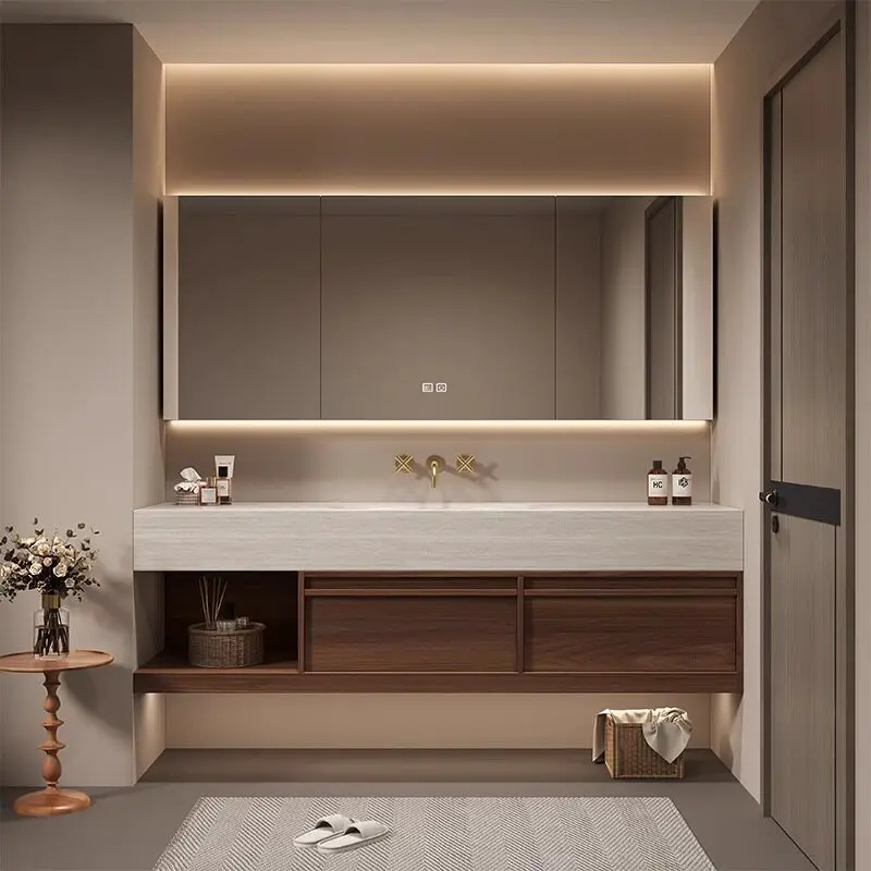 Тумба для ванной комнаты, интегрированная раковина из каменной плиты с горячей гибкой, умывальник для туалета
Тумба для ванной комнаты, интегрированная раковина из каменной плиты с горячей гибкой, умывальник для туалета