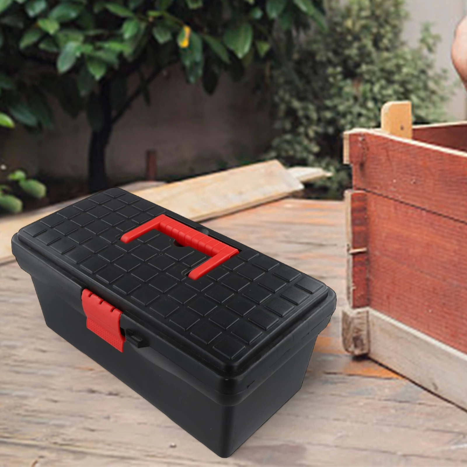 Sturdy Plastic Tool Case for Storing For Electrical Supplies Includes Reliable Lock Mechanism and Comfort Grip Handle
Sturdy Plastic Tool Case for Storing For Electrical Supplies Includes Reliable Lock Mechanism and Comfort Grip Handle
