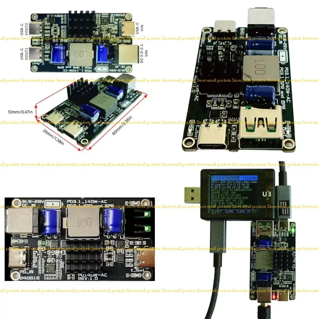 R1WD PD3.1 140 Вт, 28 В, быстрая зарядка по полному протоколу, 140 Вт, 5 А, тип C, быстрая зарядка через USB
R1WD PD3.1 140 Вт, 28 В, быстрая зарядка по полному протоколу, 140 Вт, 5 А, тип C, быстрая зарядка через USB