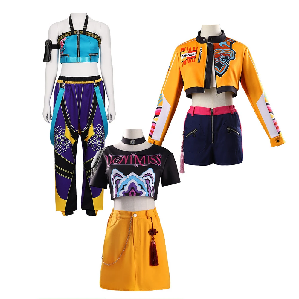 KPop Rumi Zoey Mira косплей костюм для девочек-подростков женщин аниме expo Хэллоуин карнавал Comic-con вечерние наряды для ролевых игр для взрослых
KPop Rumi Zoey Mira косплей костюм для девочек-подростков женщин аниме expo Хэллоуин карнавал Comic-con вечерние наряды для ролевых игр для взрослых