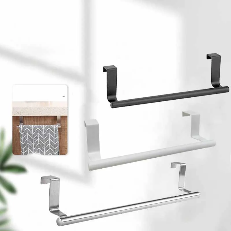 Towel Rack Over Door Towel Bar Hanging Holder Stainless Steel Bathroom Kitchen Cabinet Towel Rag Rack Shelf Hanger
Towel Rack Over Door Towel Bar Hanging Holder Stainless Steel Bathroom Kitchen Cabinet Towel Rag Rack Shelf Hanger