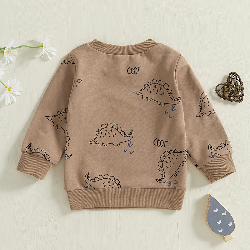 Adorable Toddler Dinosaur Hoodies for Girls and Boys - Cute Crew Neck Long Sleeve Pullovers for Fall - Kids Cozy Sweatshirts
Adorable Toddler Dinosaur Hoodies for Girls and Boys - Cute Crew Neck Long Sleeve Pullovers for Fall - Kids Cozy Sweatshirts