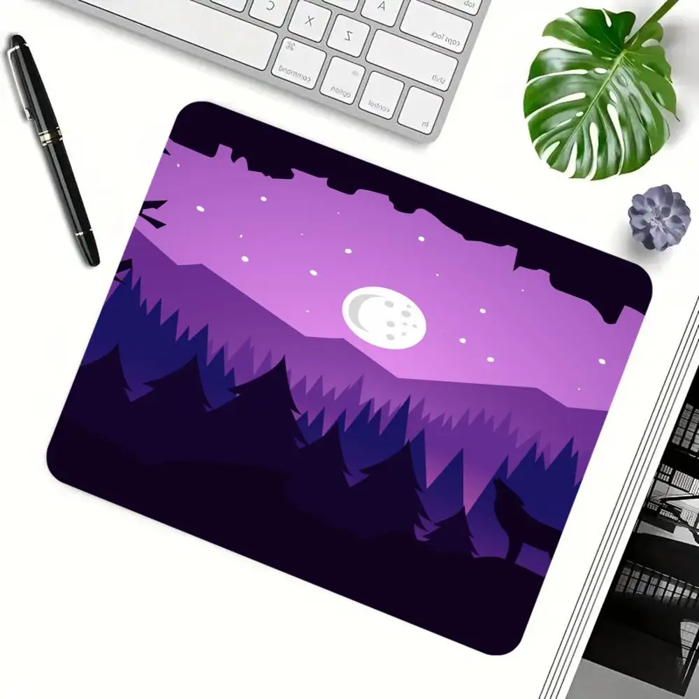 Gradient Landscape Gaming Mouse Pad with Locked Edges, Non‑Slip Mountain & Moon Art Large Desk Mat for Gamers Office
Gradient Landscape Gaming Mouse Pad with Locked Edges, Non‑Slip Mountain & Moon Art Large Desk Mat for Gamers Office