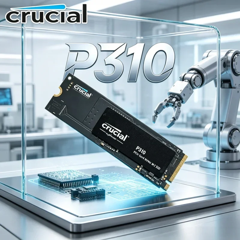 High Speed 7100MB/s Crucial P310 M.2 2280 PCIe4 NVMe SSD 1TB/2TB 3D NAND OEM Desktop Laptop Drive
High Speed 7100MB/s Crucial P310 M.2 2280 PCIe4 NVMe SSD 1TB/2TB 3D NAND OEM Desktop Laptop Drive