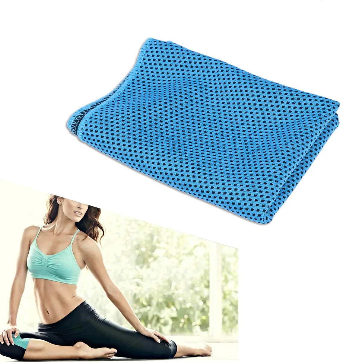 Super Dry Ice Towel Cooling Sports Towel for Exercise Fitness Outdoor Activities Lightweight Absorbent 28x83cm Light
Super Dry Ice Towel Cooling Sports Towel for Exercise Fitness Outdoor Activities Lightweight Absorbent 28x83cm Light